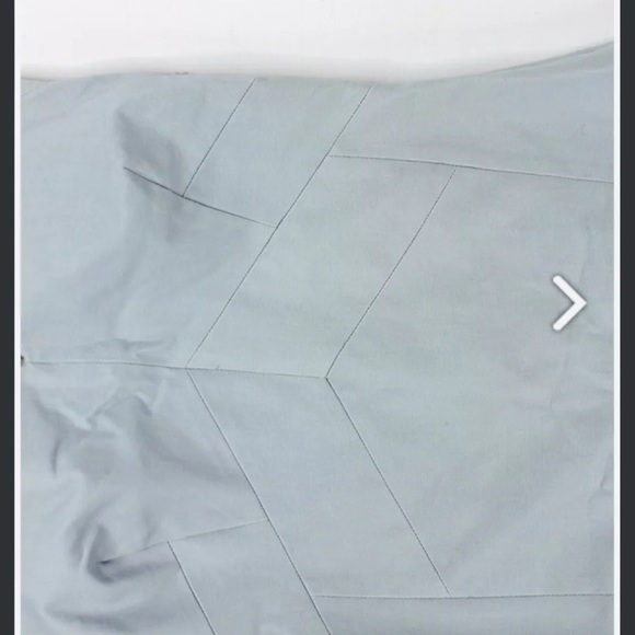 Banana Republic Womens Dress Pencil Midi Sleeveless Summer Blue size 0 MSRP $138 - Picture 3 of 10